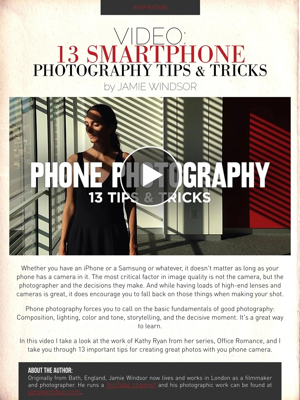 Photography Masterclass Magazine Preview Pages