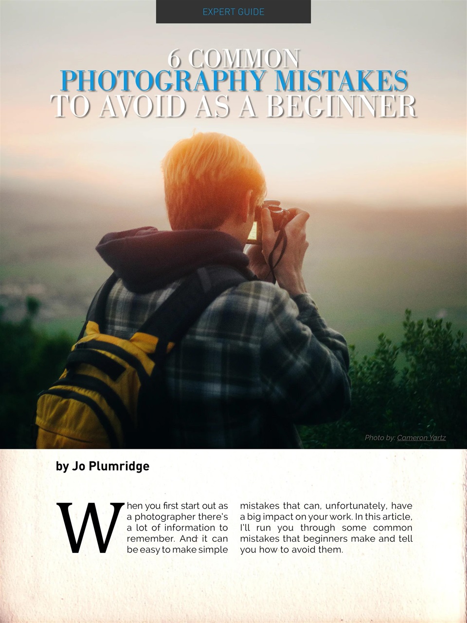 Photography Masterclass Magazine Preview Pages