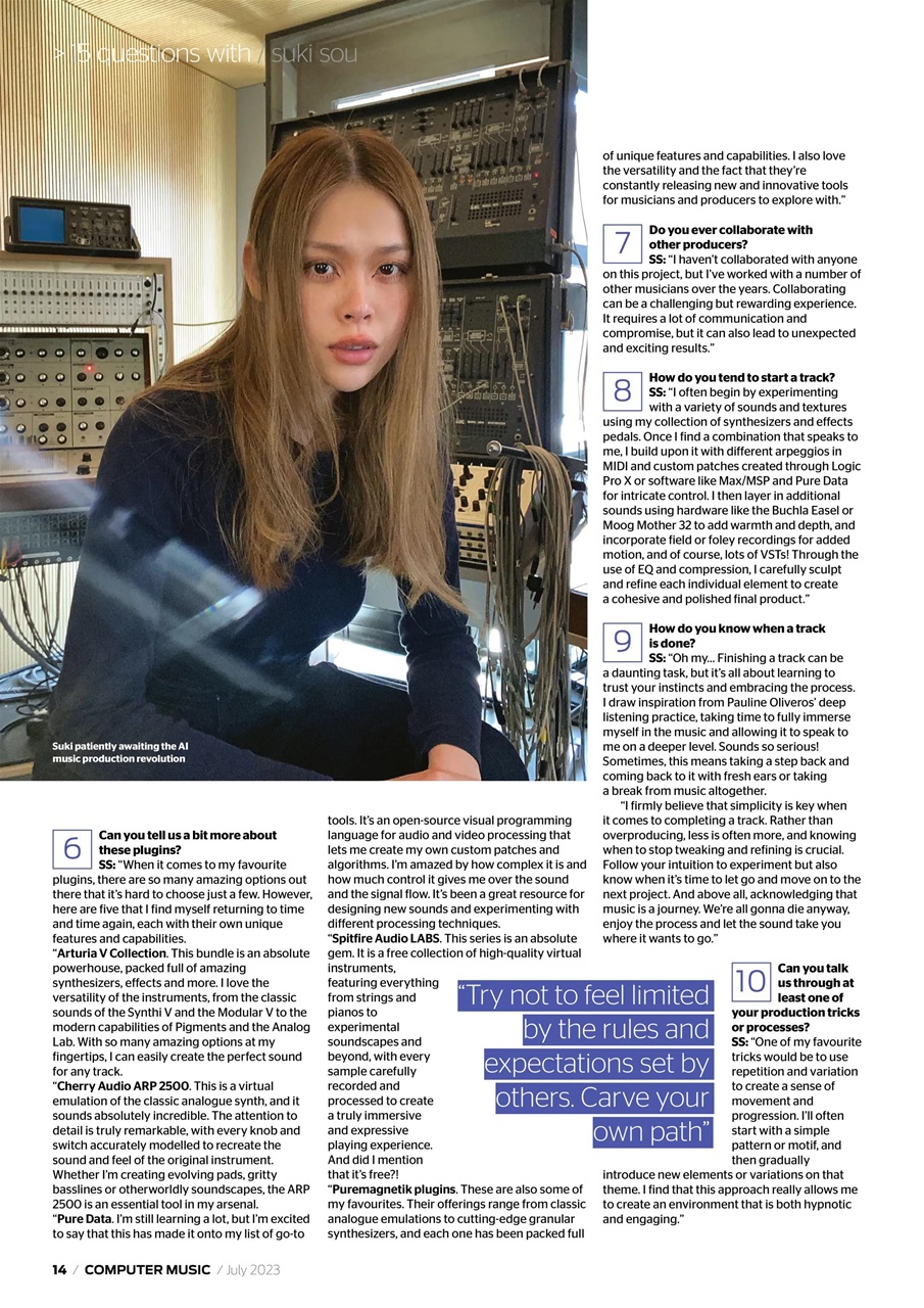 Computer Music Preview Pages