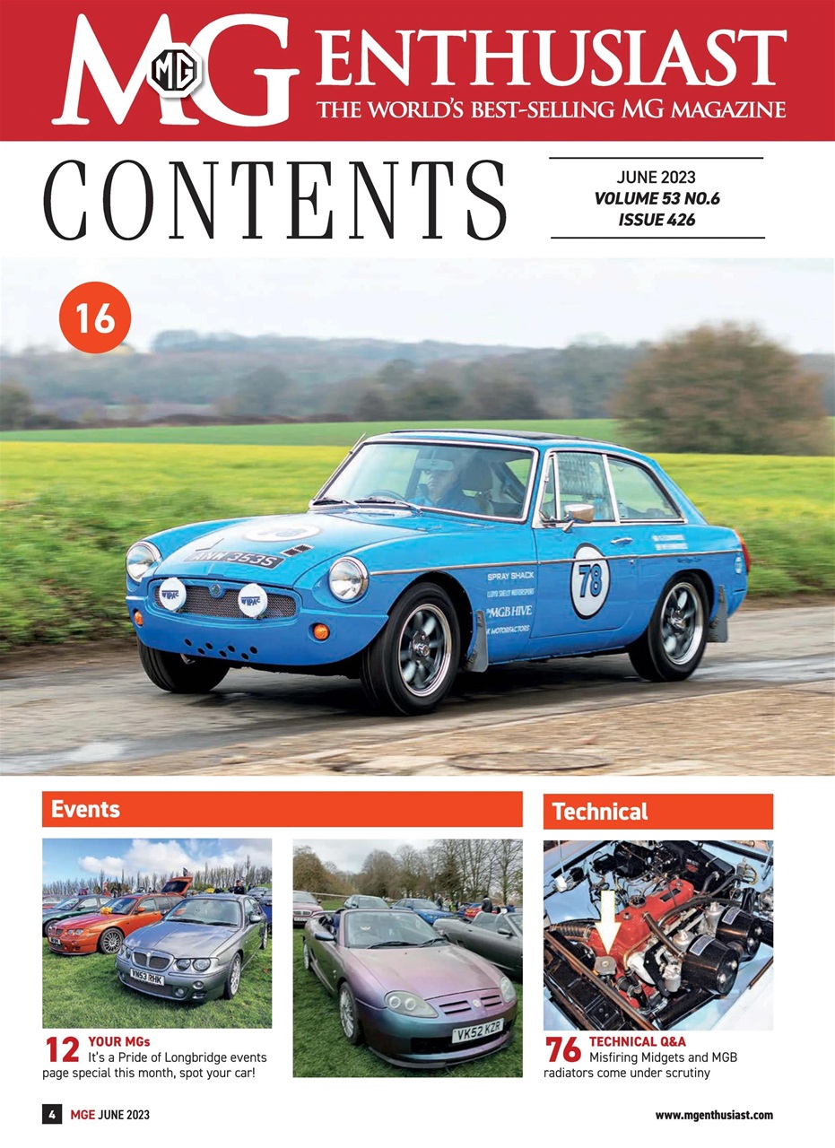 MG Enthusiast Preview Pages