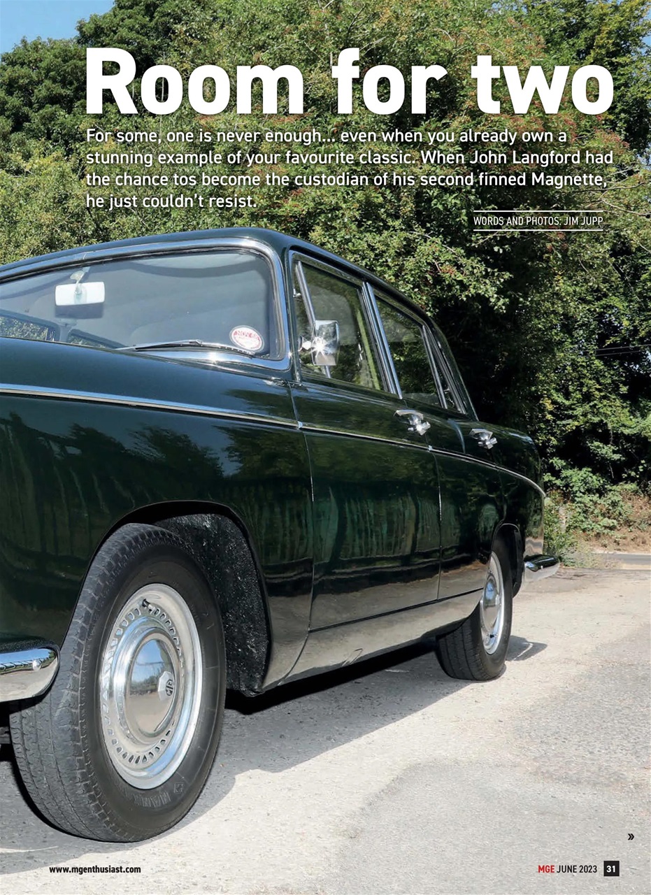 MG Enthusiast Preview Pages