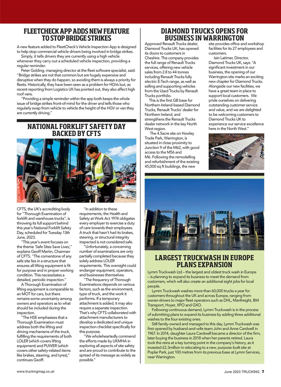 Trucking Magazine Preview Pages