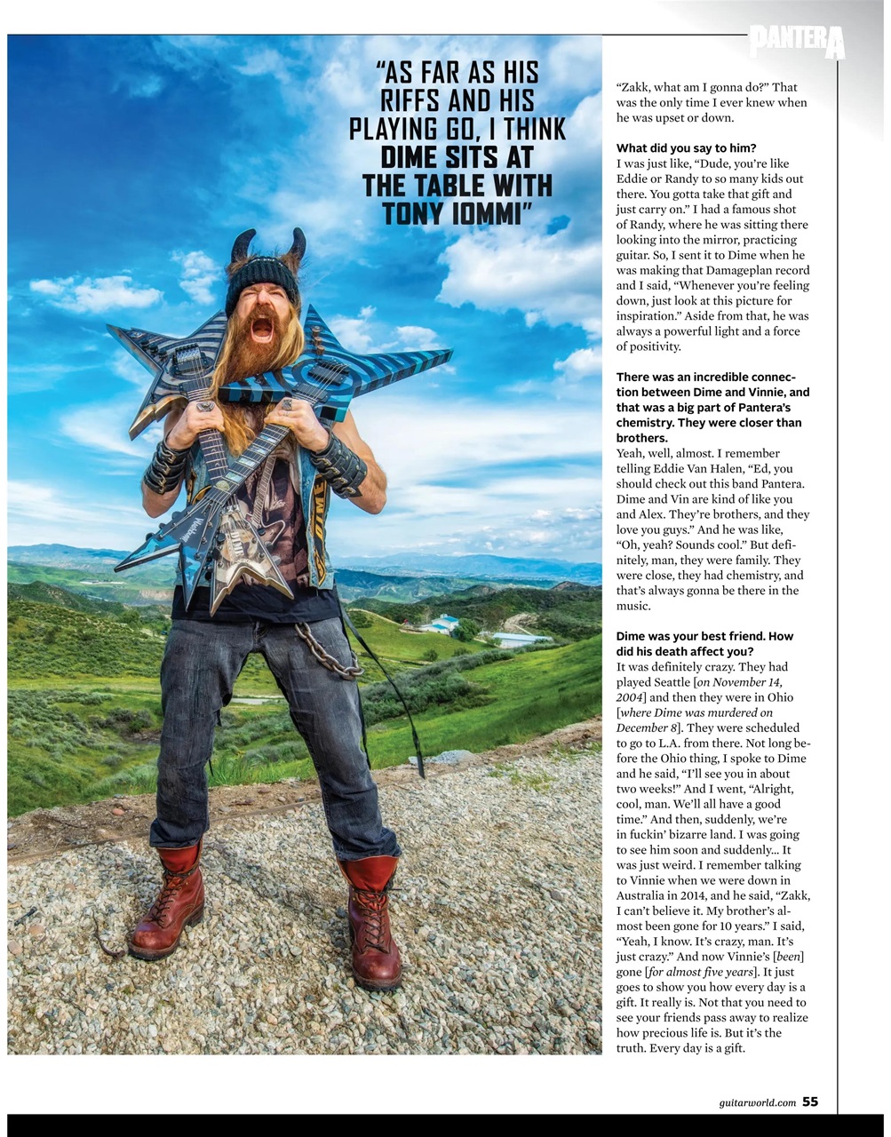 Guitar World Preview Pages