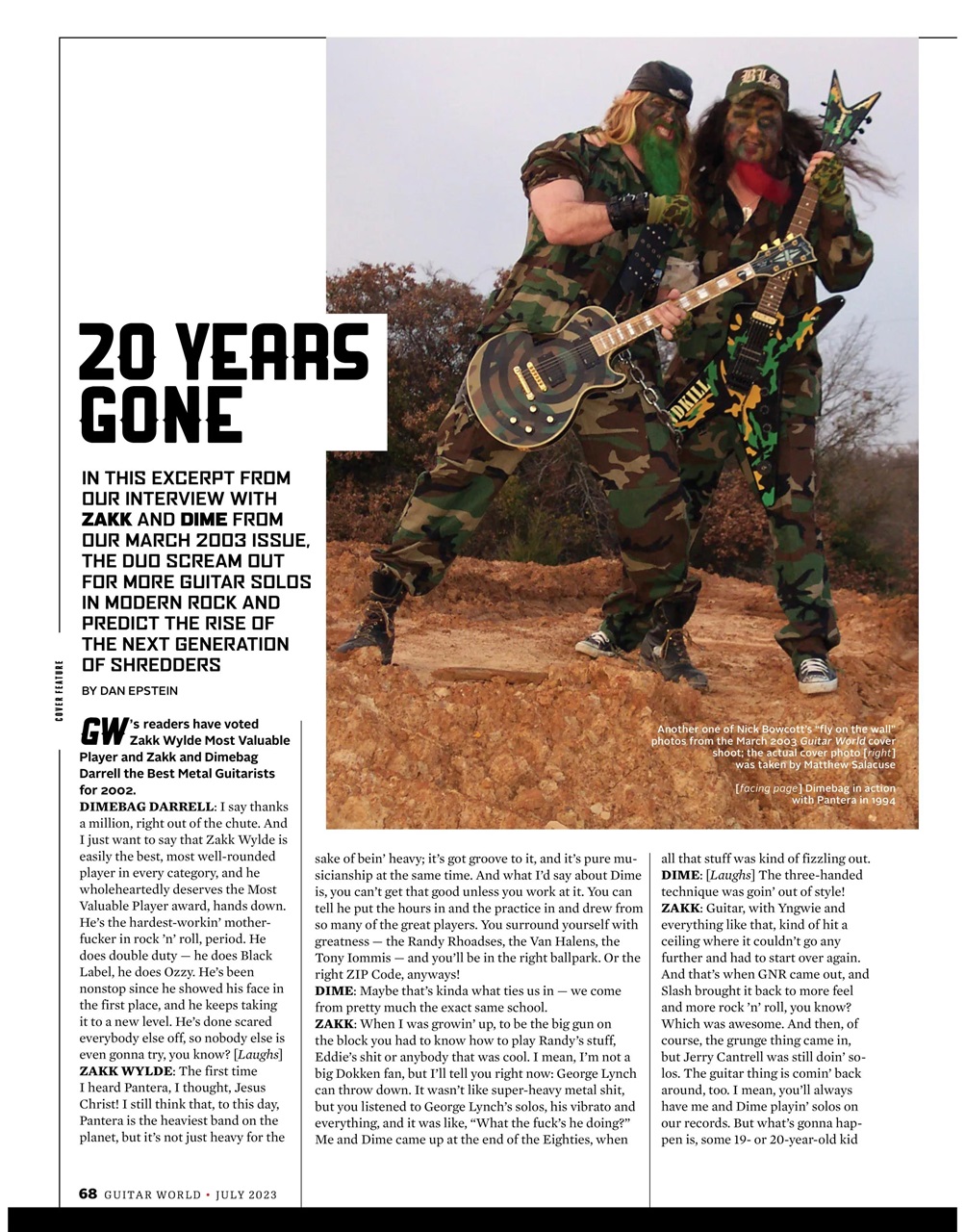 Guitar World Preview Pages