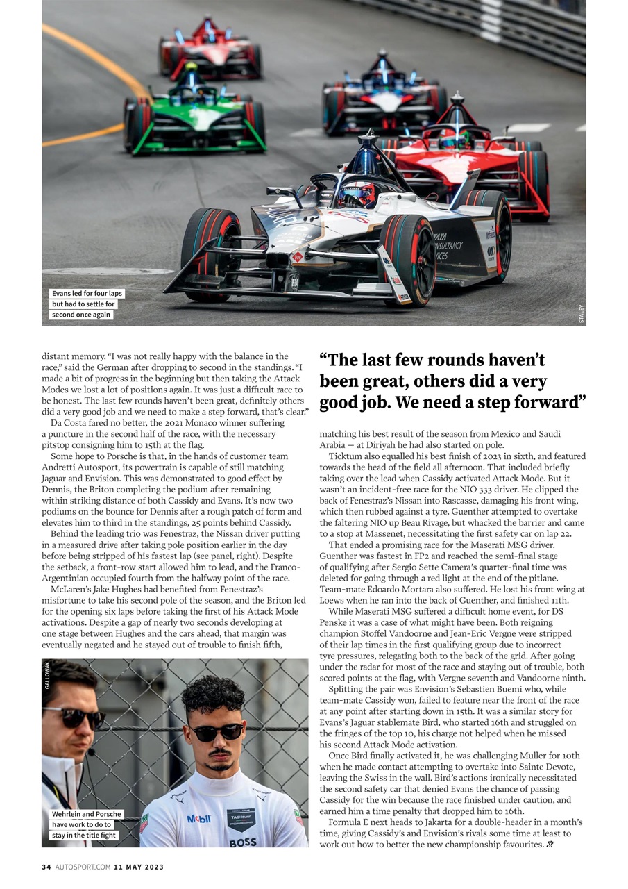 Autosport Preview Pages