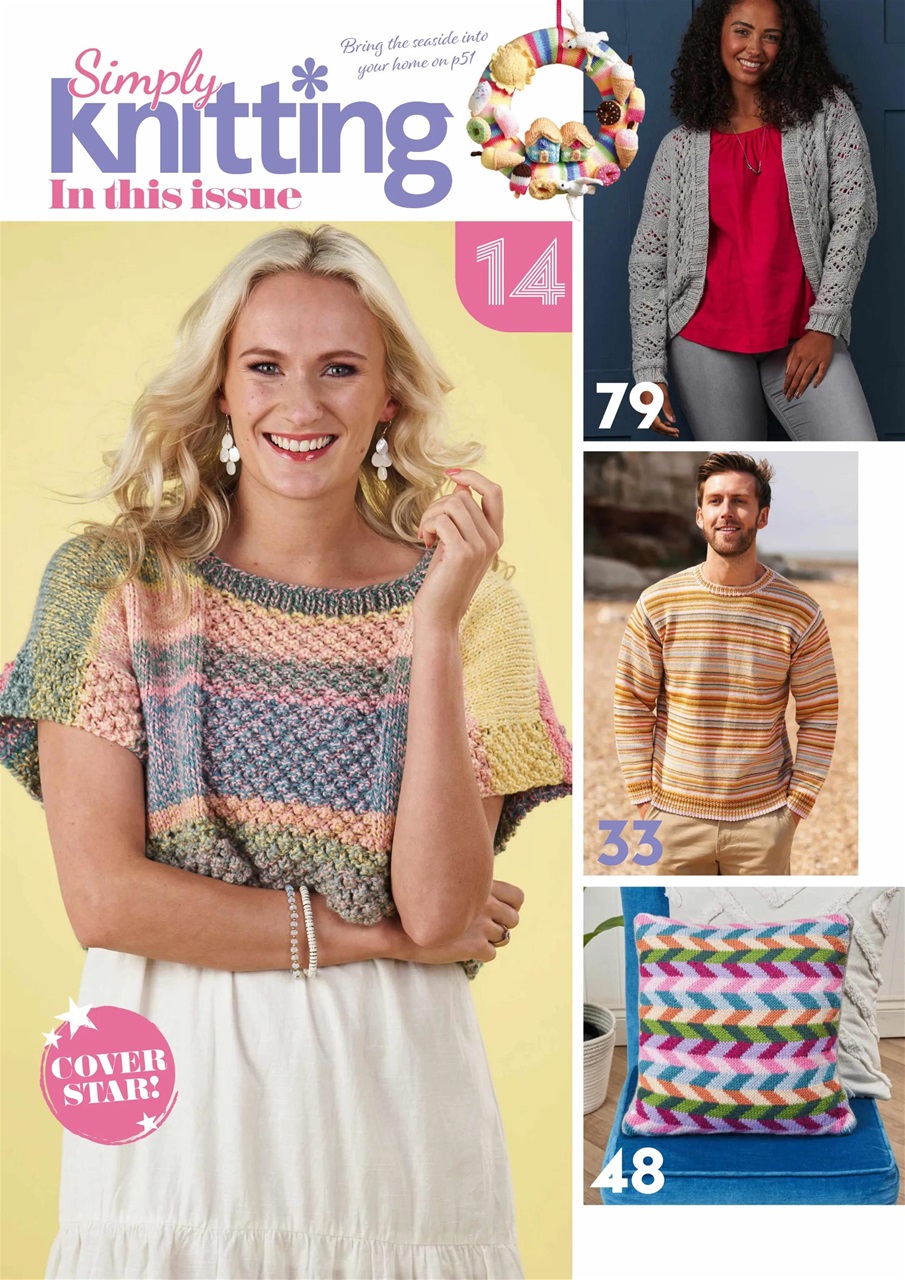 Simply Knitting Preview Pages