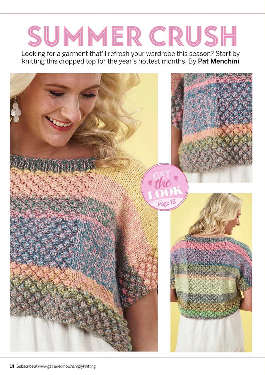 Simply Knitting Preview Pages