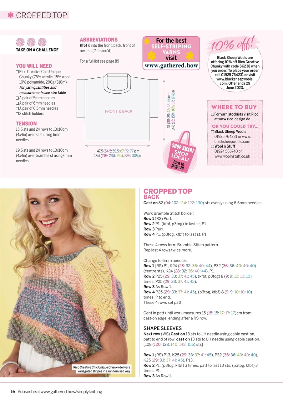 Simply Knitting Preview Pages