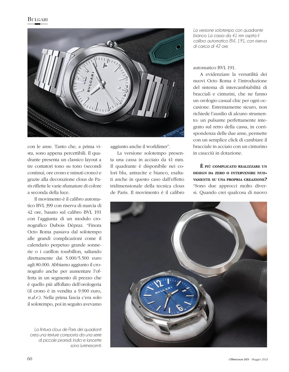L'Orologio Preview Pages