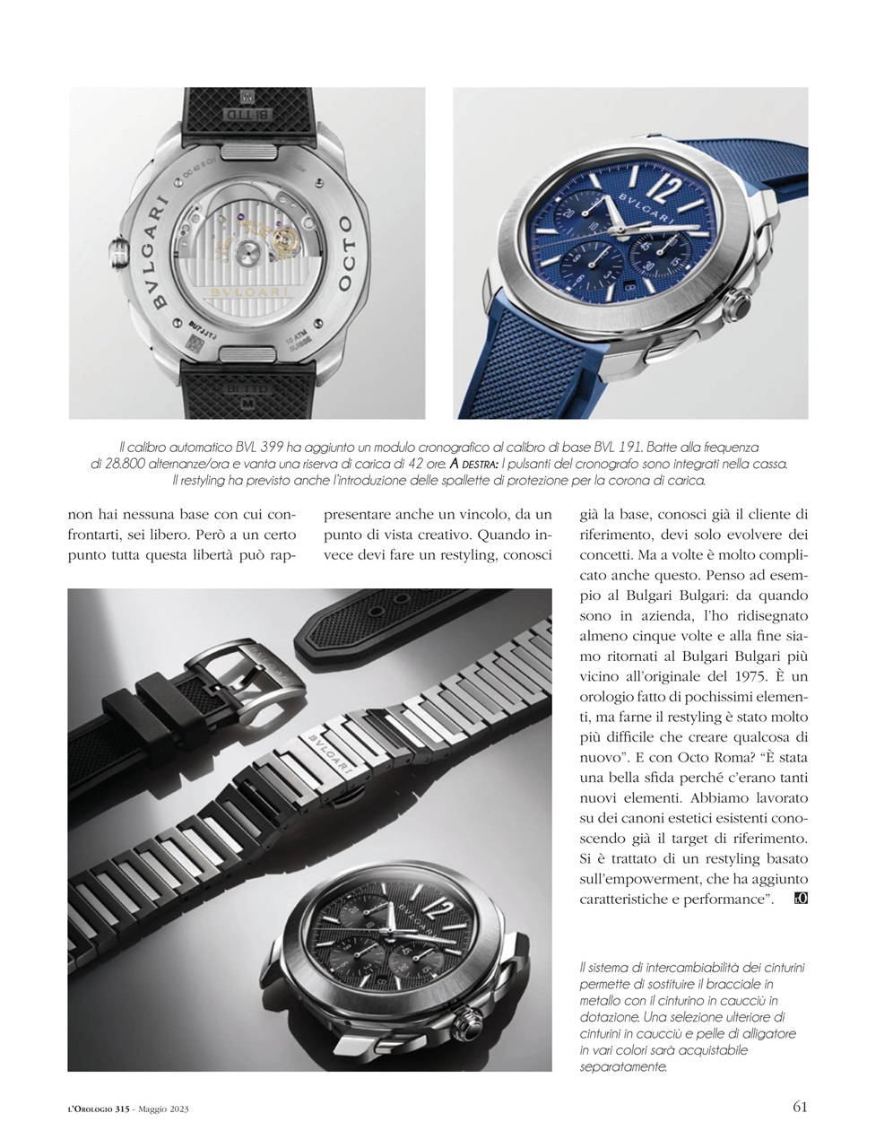 L'Orologio Preview Pages