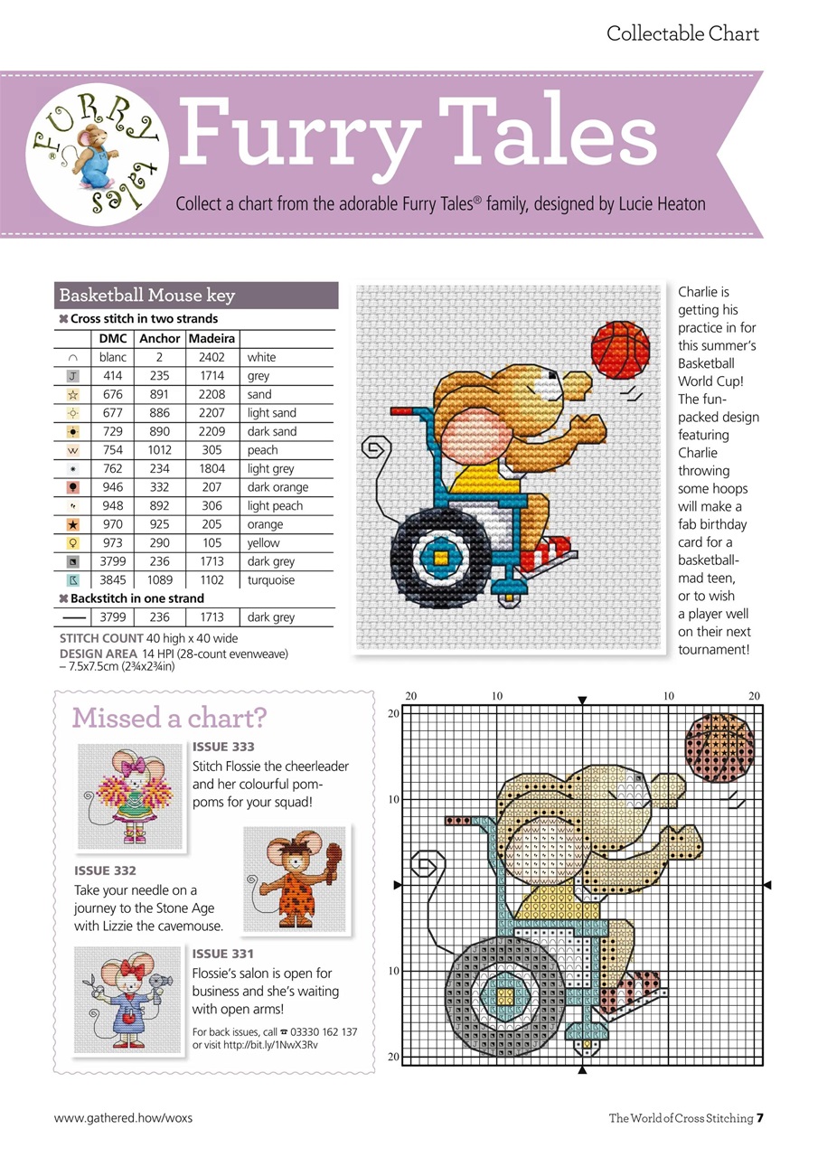 The World of Cross Stitching Preview Pages