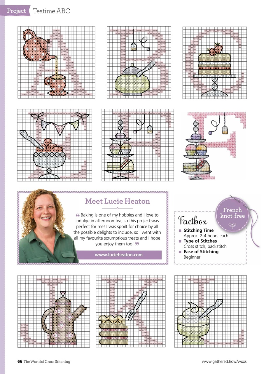 The World of Cross Stitching Preview Pages