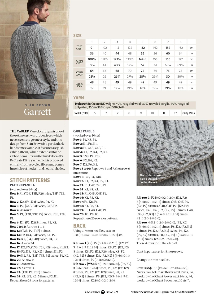 The Knitter Preview Pages