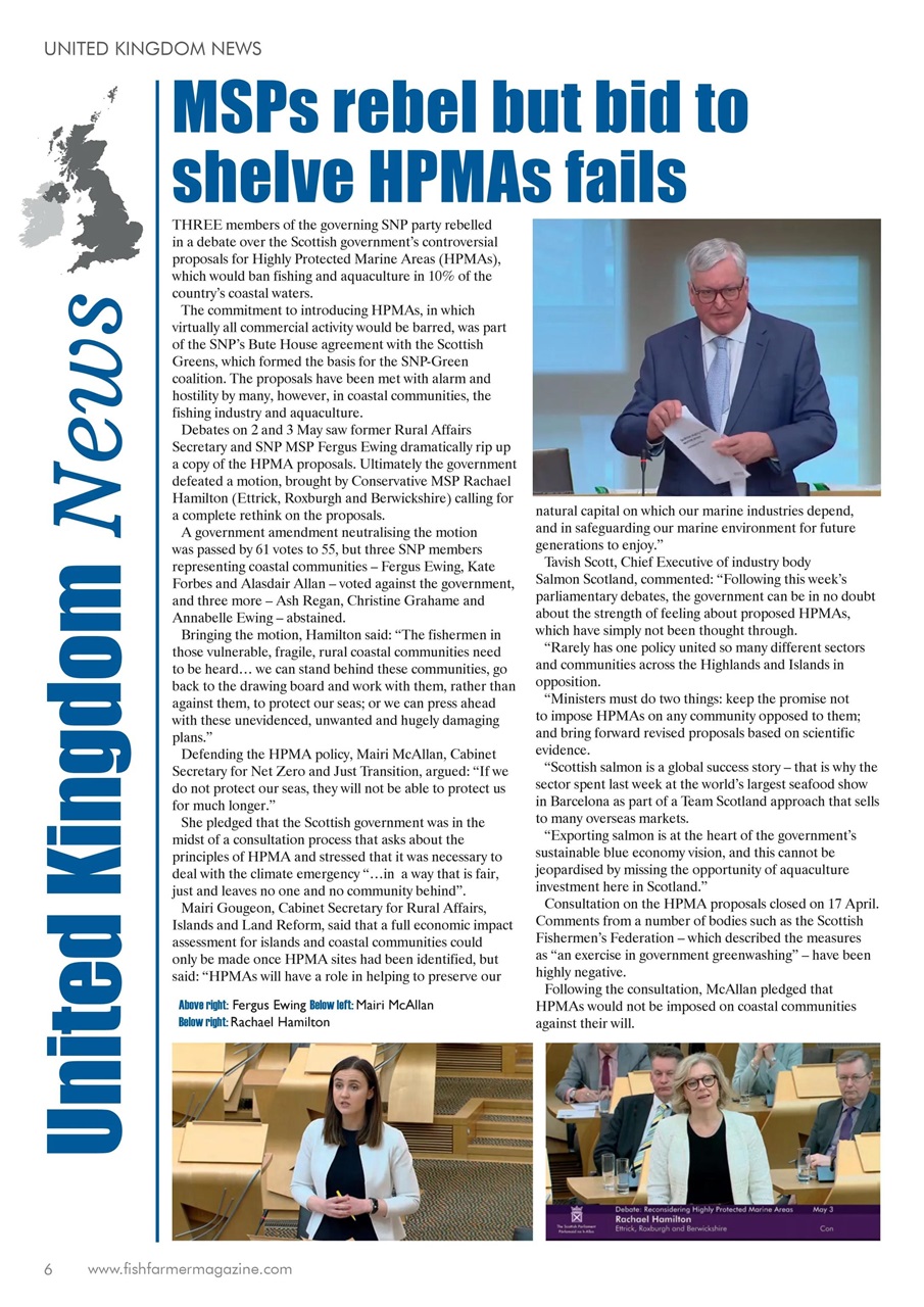 Fish Farmer Magazine Preview Pages