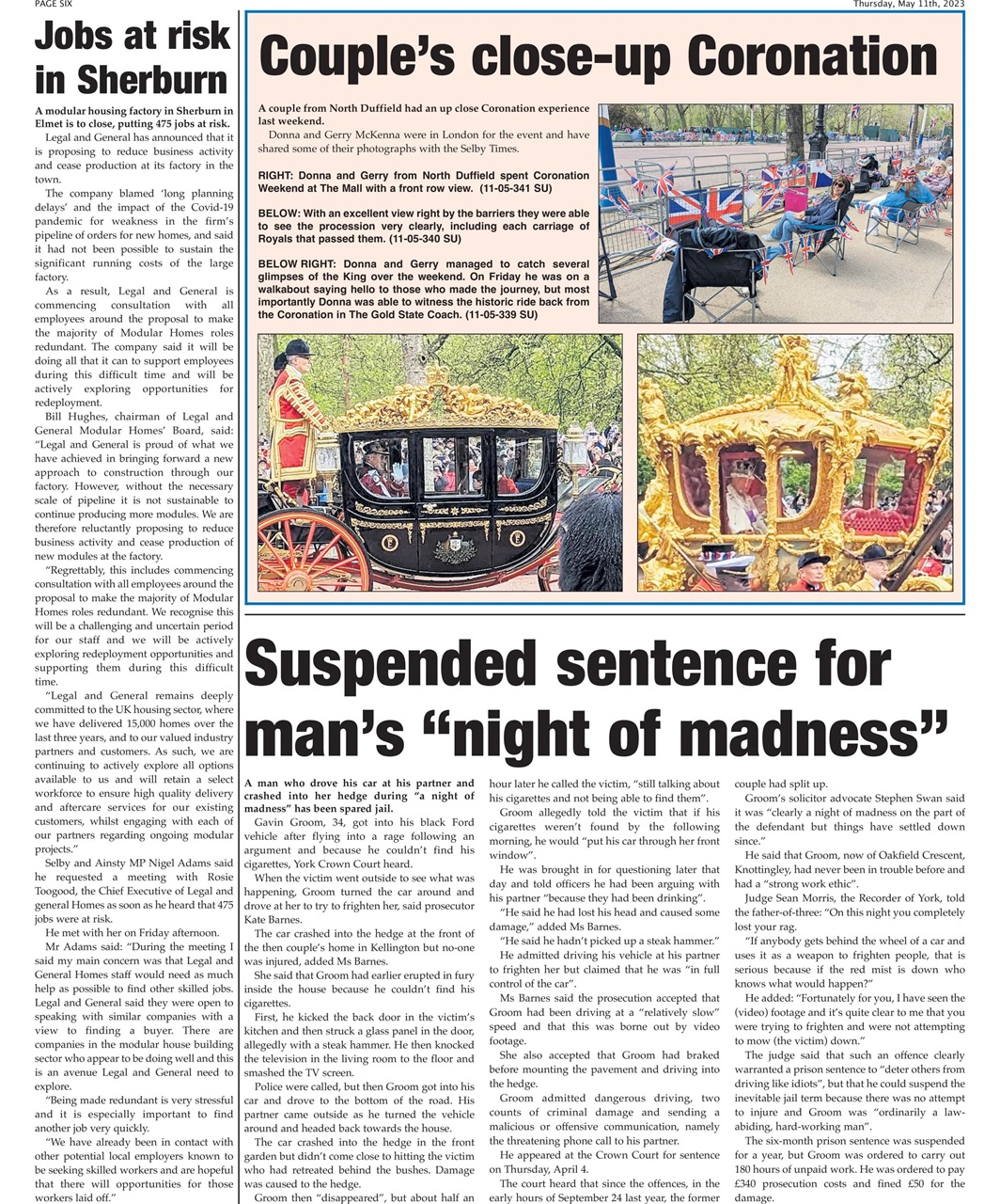 Selby Times Preview Pages