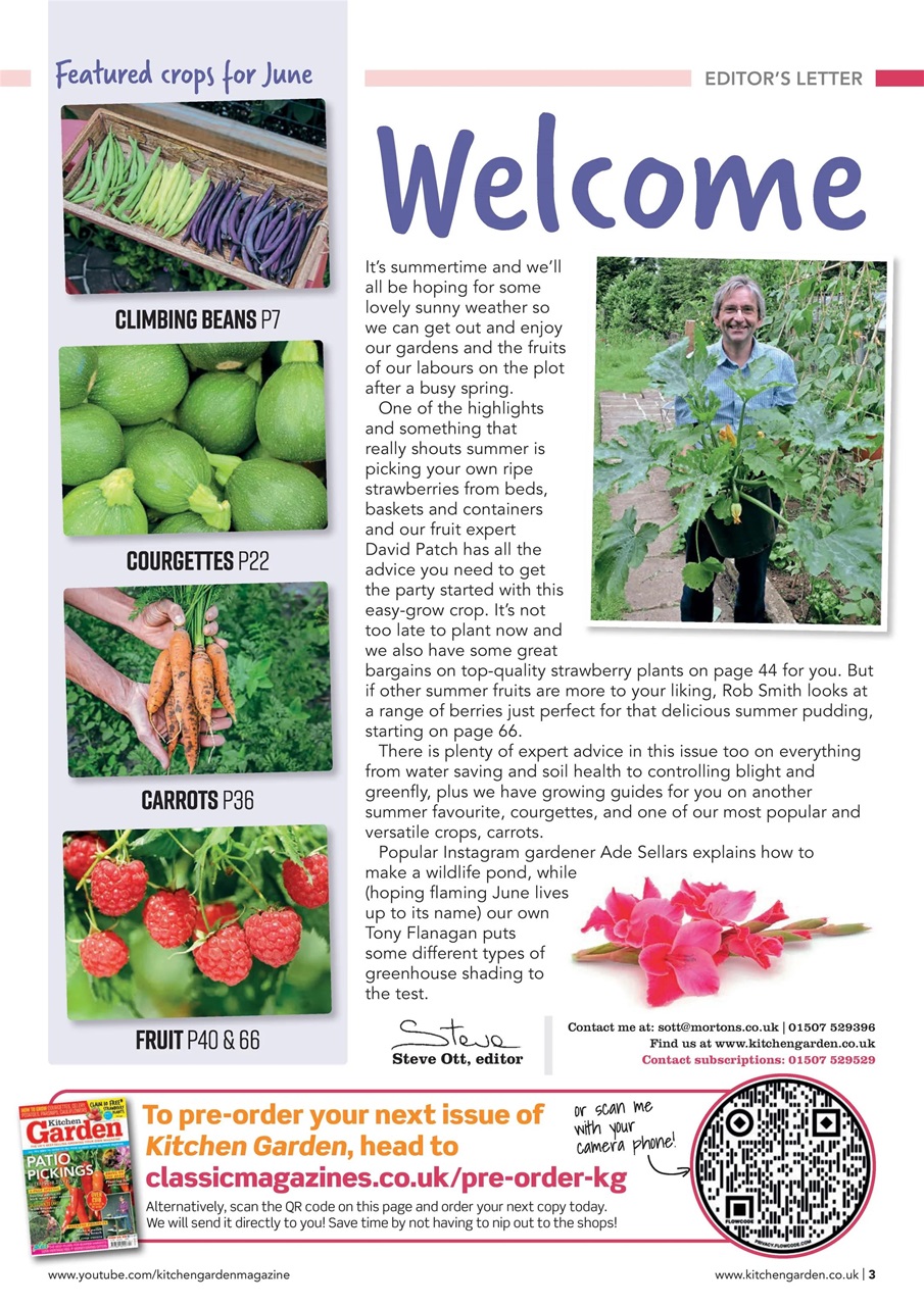 Kitchen Garden Magazine Preview Pages