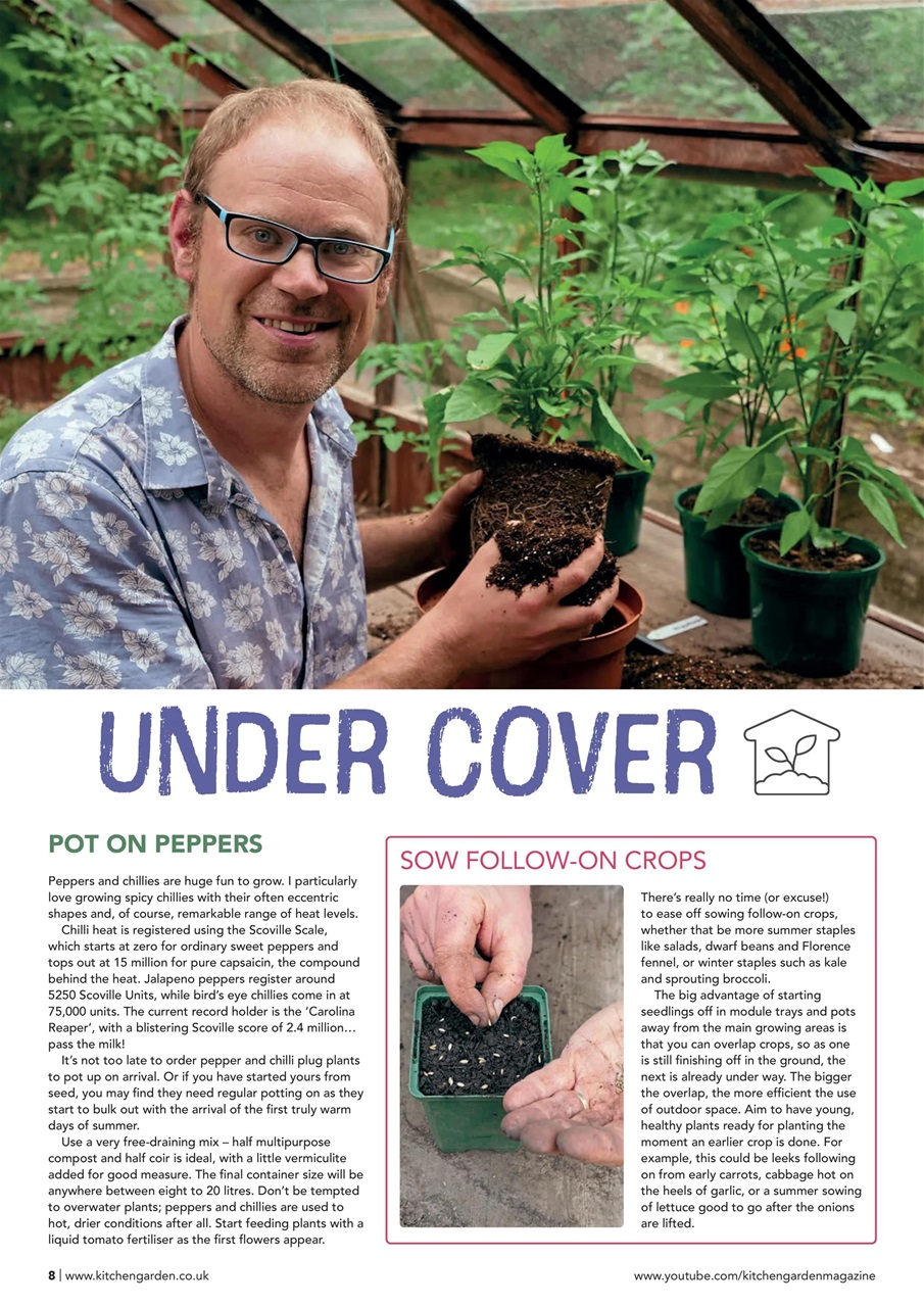 Kitchen Garden Magazine Preview Pages