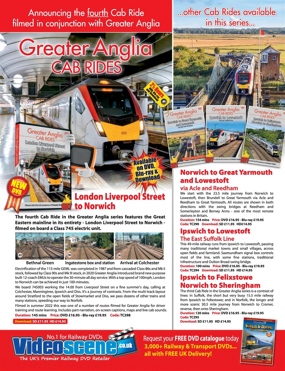 Rail Express Preview Pages