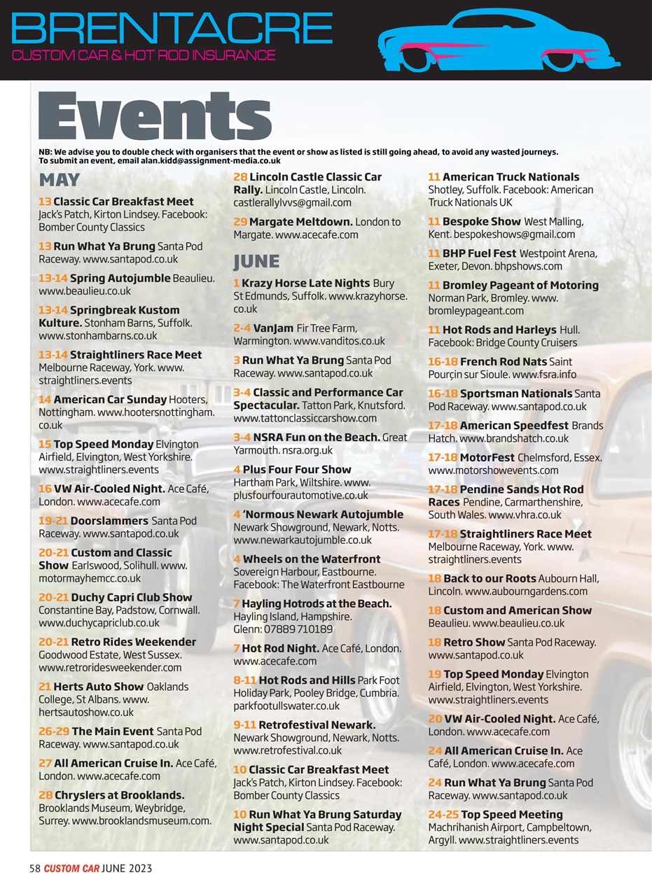 Custom Car Preview Pages