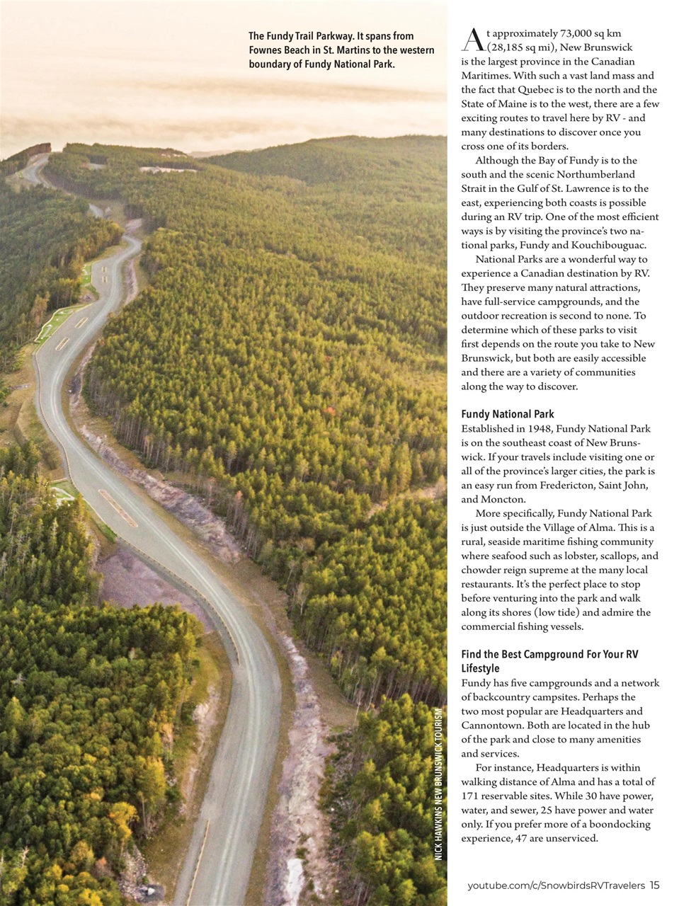 Snowbirds & RV Travelers Preview Pages