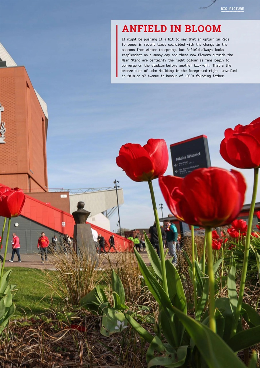 Liverpool FC Magazine Preview Pages