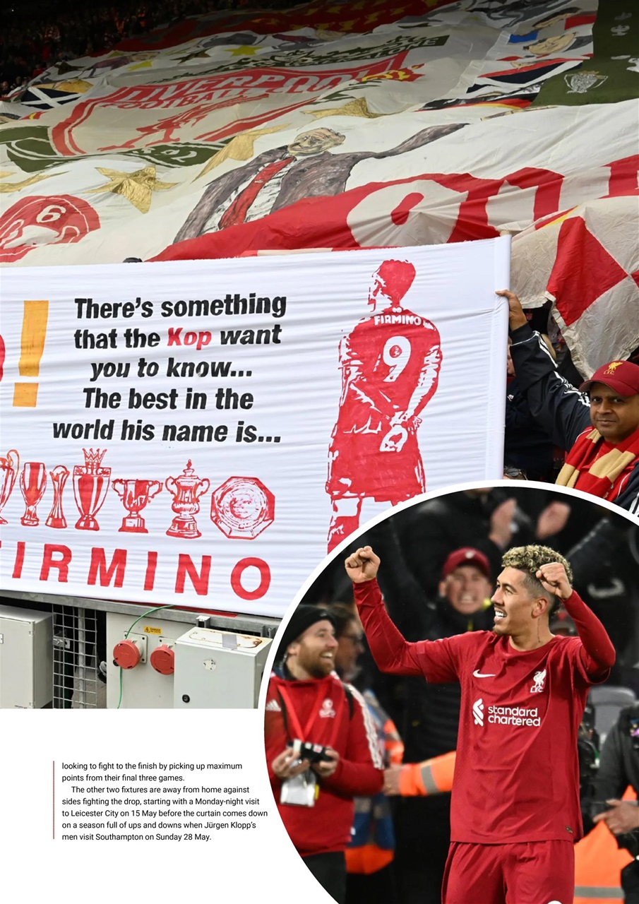Liverpool FC Magazine Preview Pages