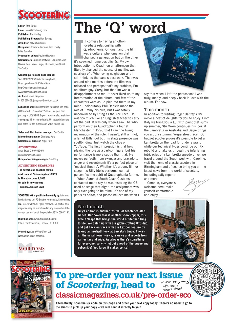 Scootering Preview Pages