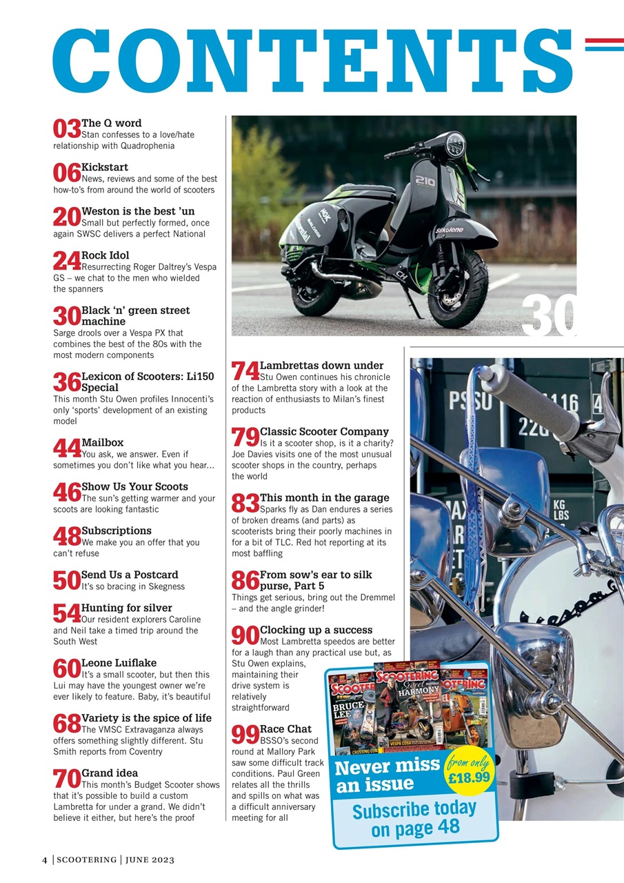 Scootering Preview Pages