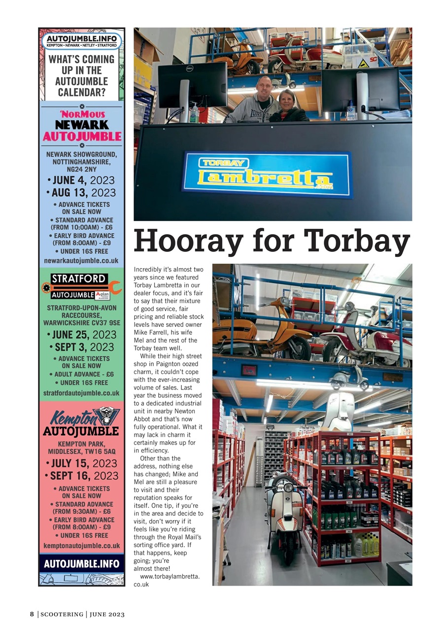 Scootering Preview Pages