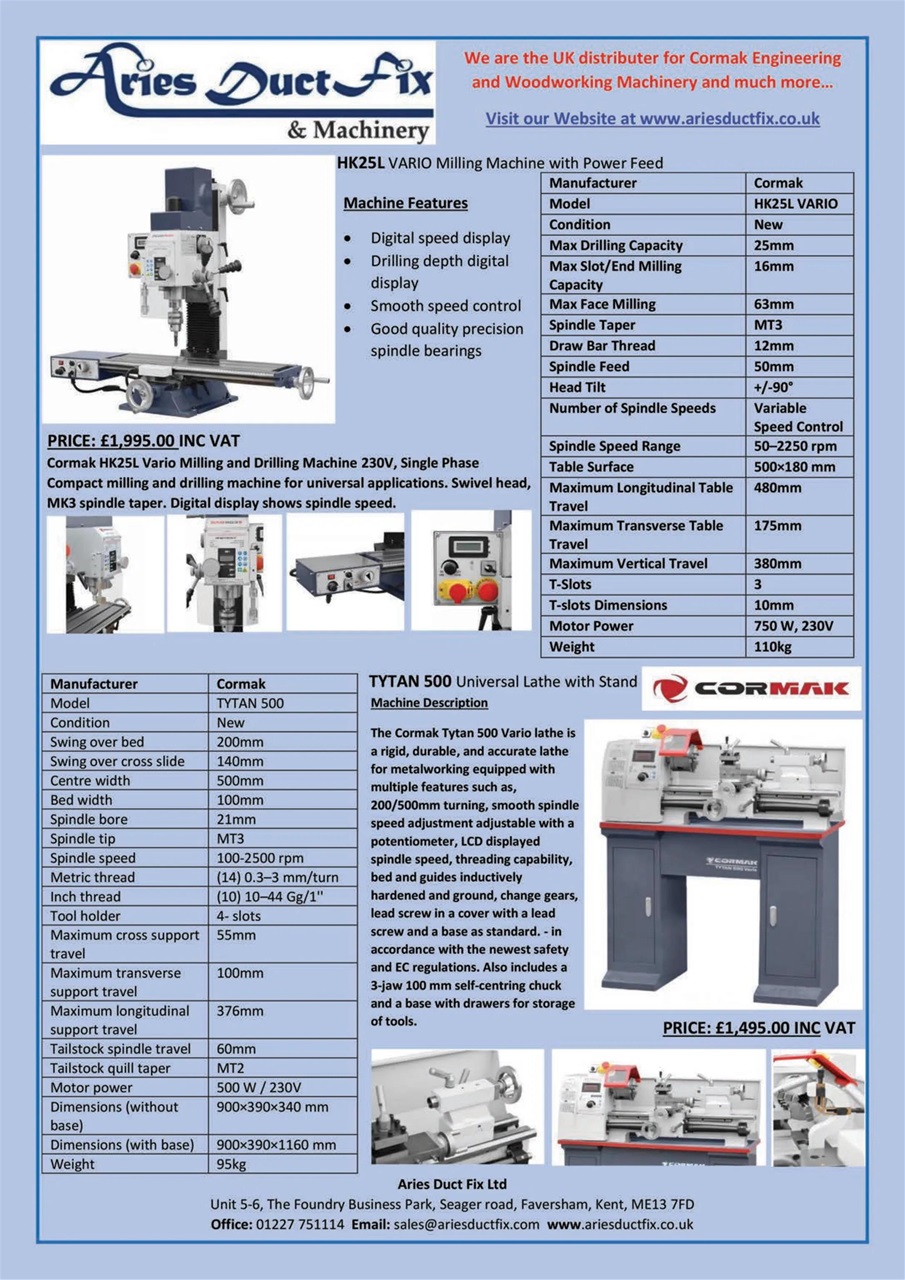 Model Engineer & Workshop Magazine Preview Pages