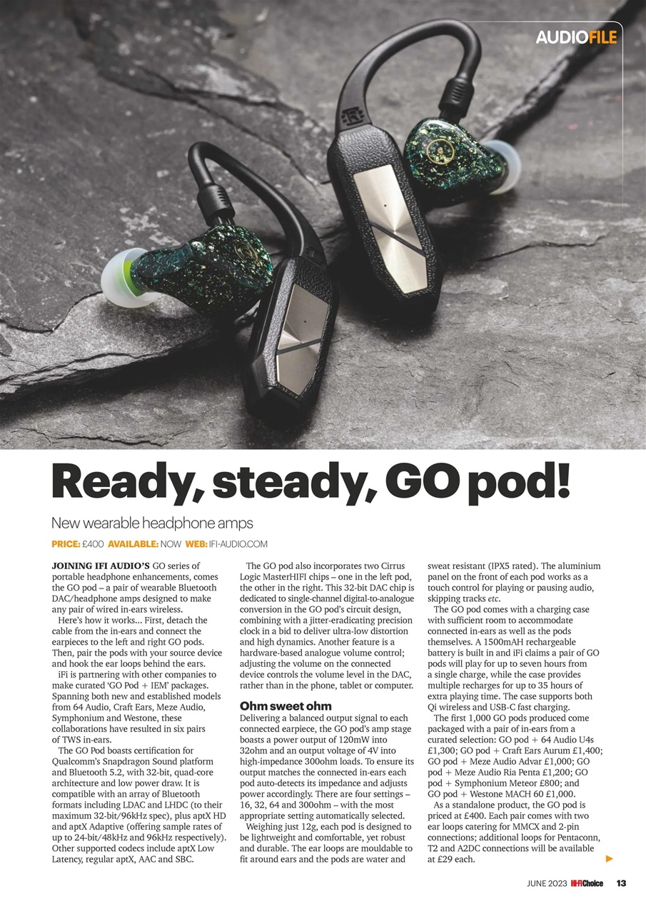 Hi-Fi Choice Preview Pages