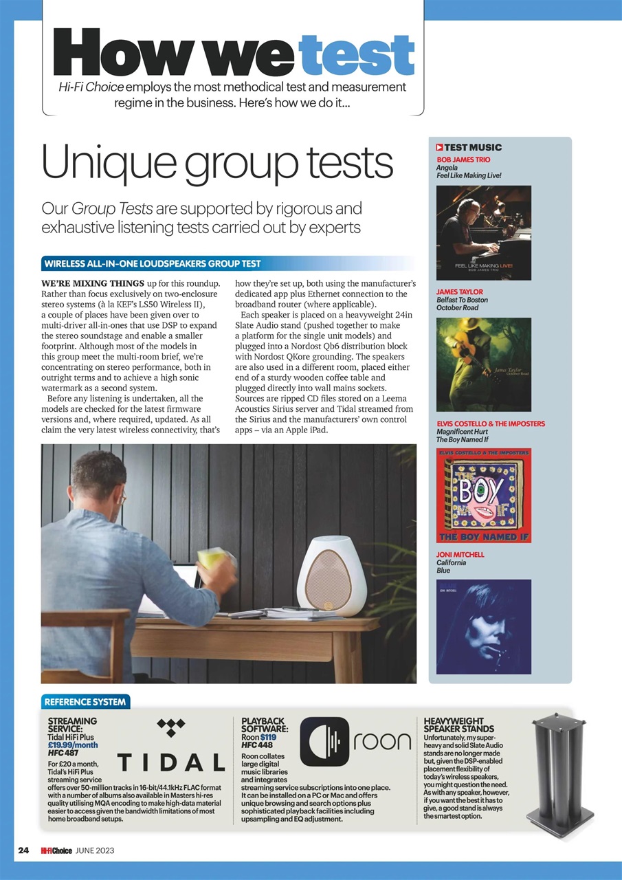 Hi-Fi Choice Preview Pages