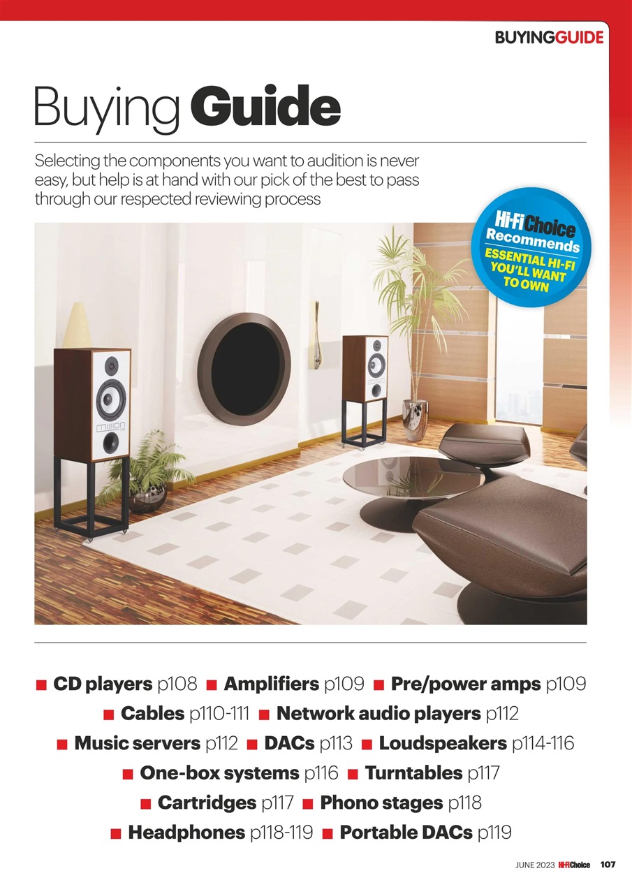 Hi-Fi Choice Preview Pages