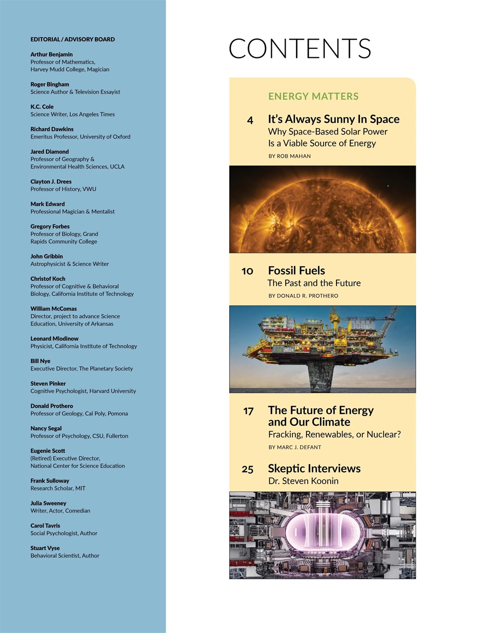 Skeptic Preview Pages