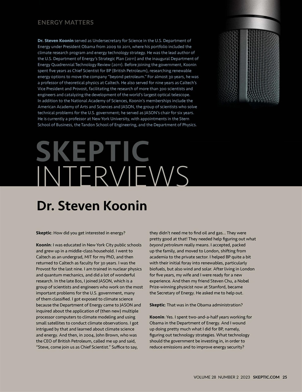 Skeptic Preview Pages