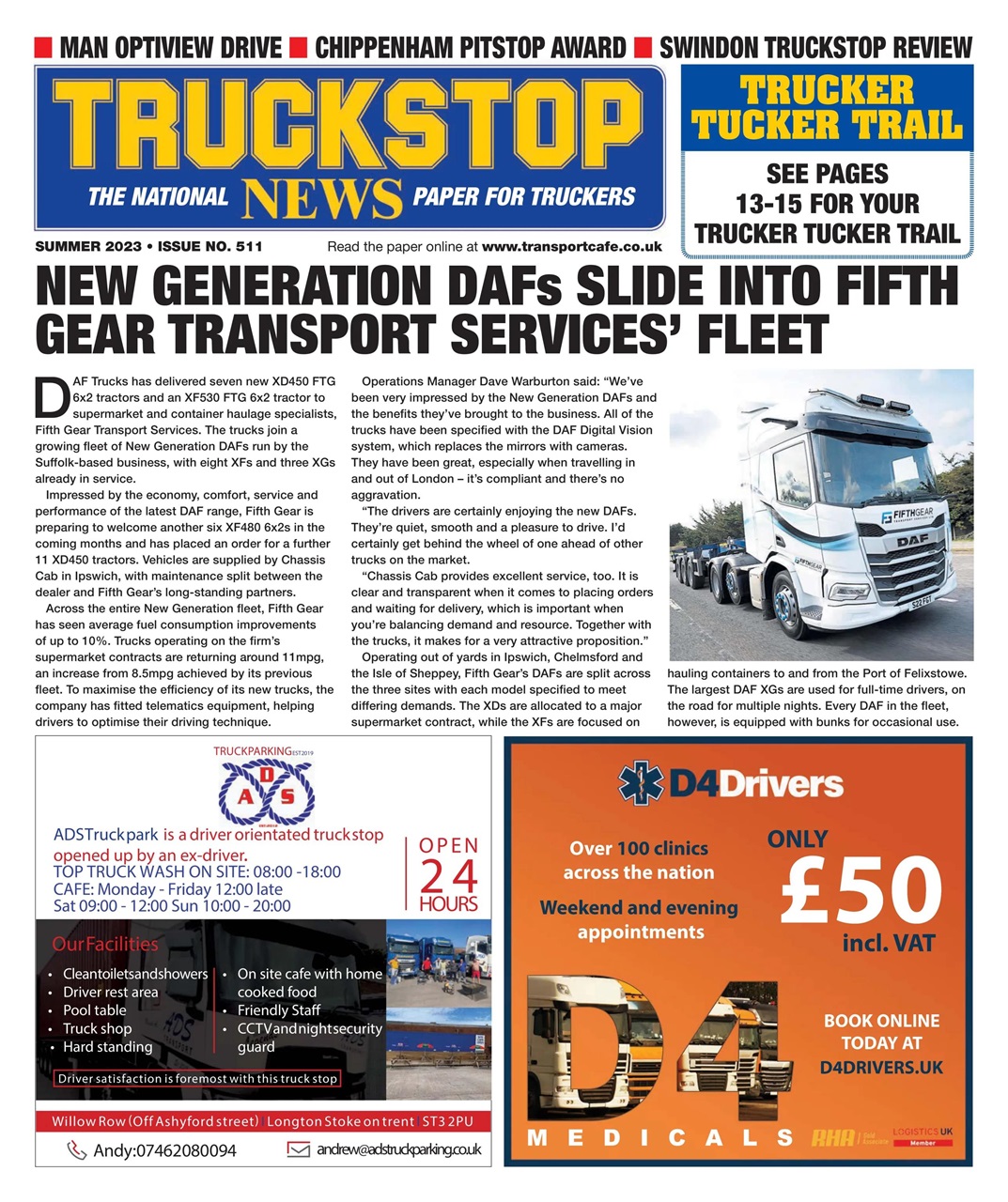 Truckstop News Preview Pages