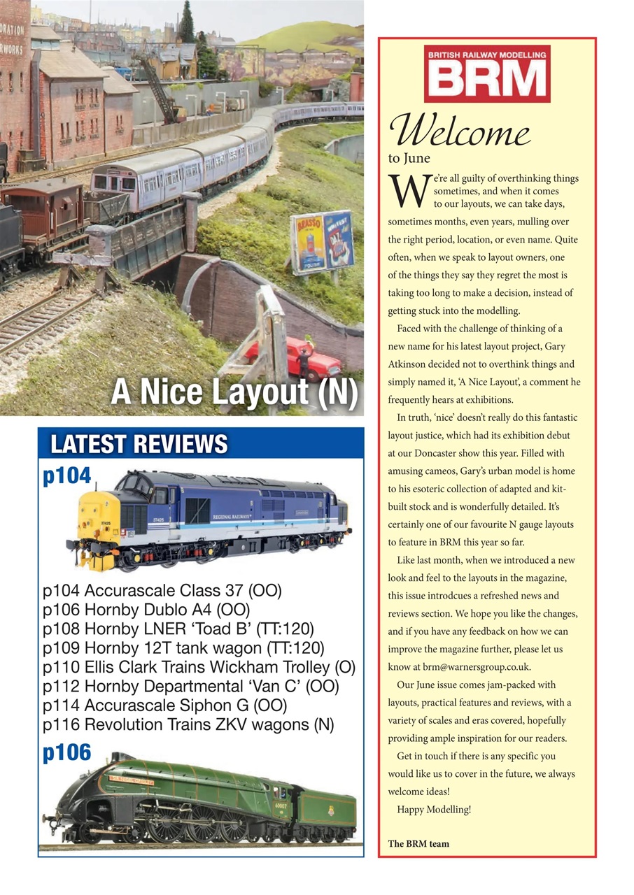 British Railway Modelling (BRM) Preview Pages