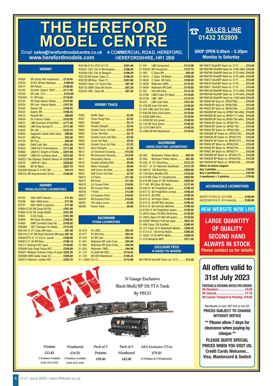 British Railway Modelling (BRM) Preview Pages