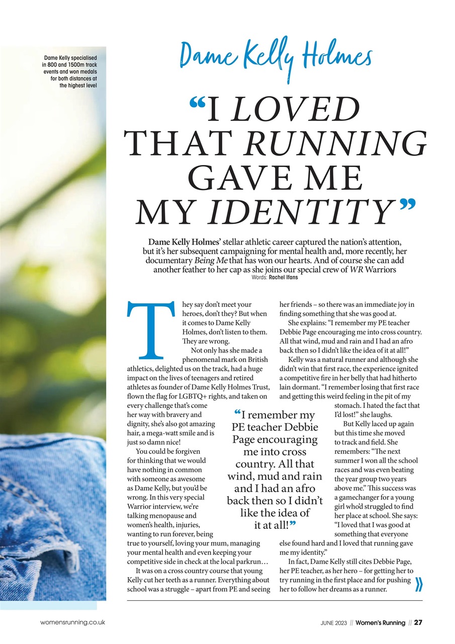 Women’s Running Preview Pages