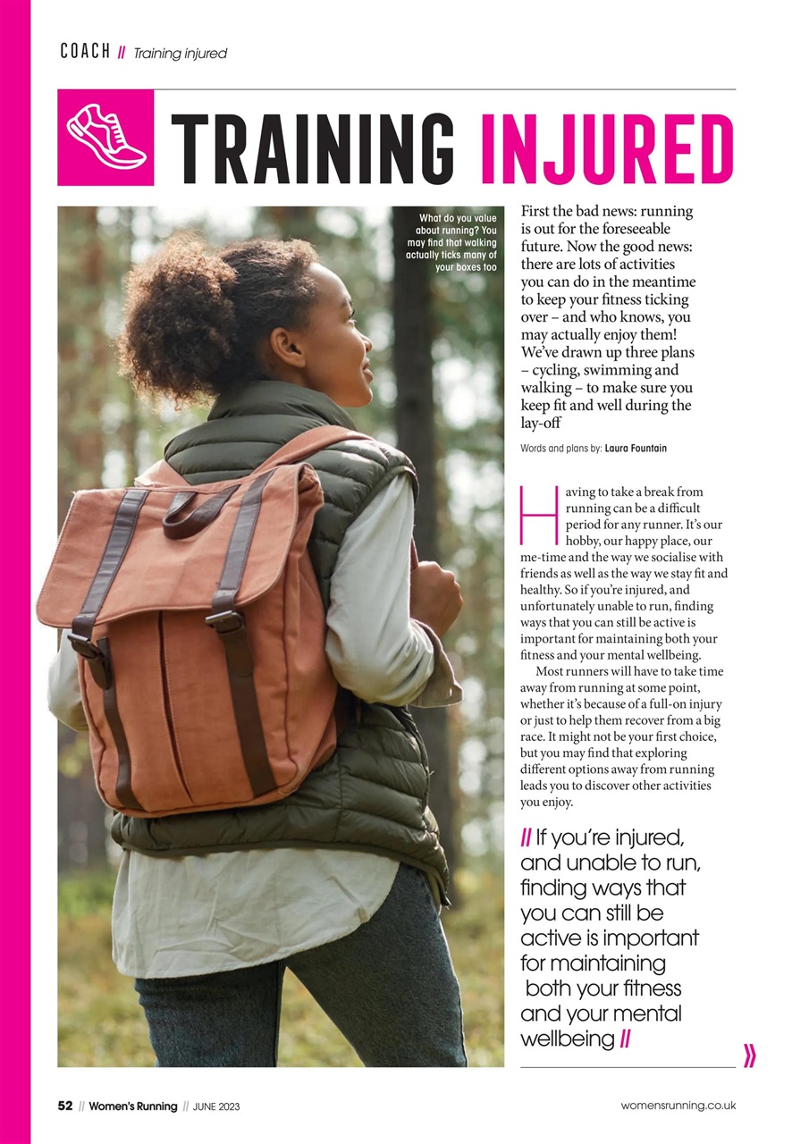 Women’s Running Preview Pages