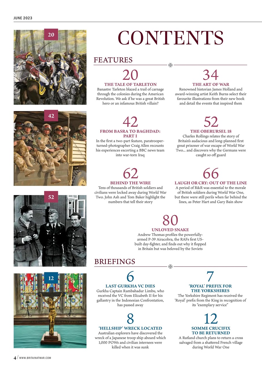 Britain at War Magazine Preview Pages