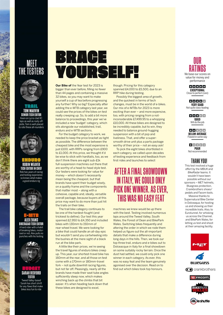 Mountain Biking UK Preview Pages