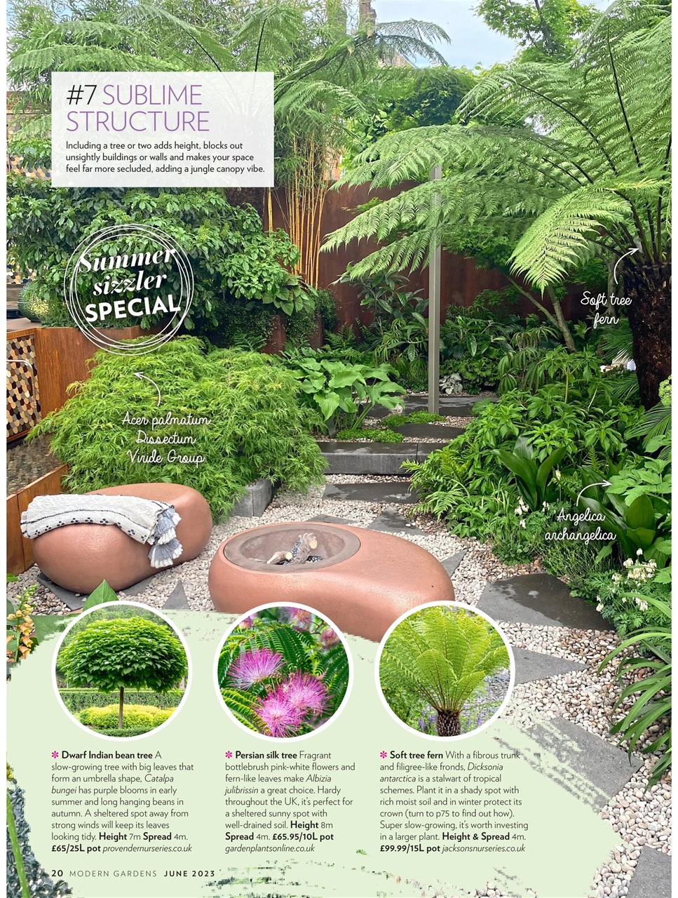 Modern Gardens Preview Pages