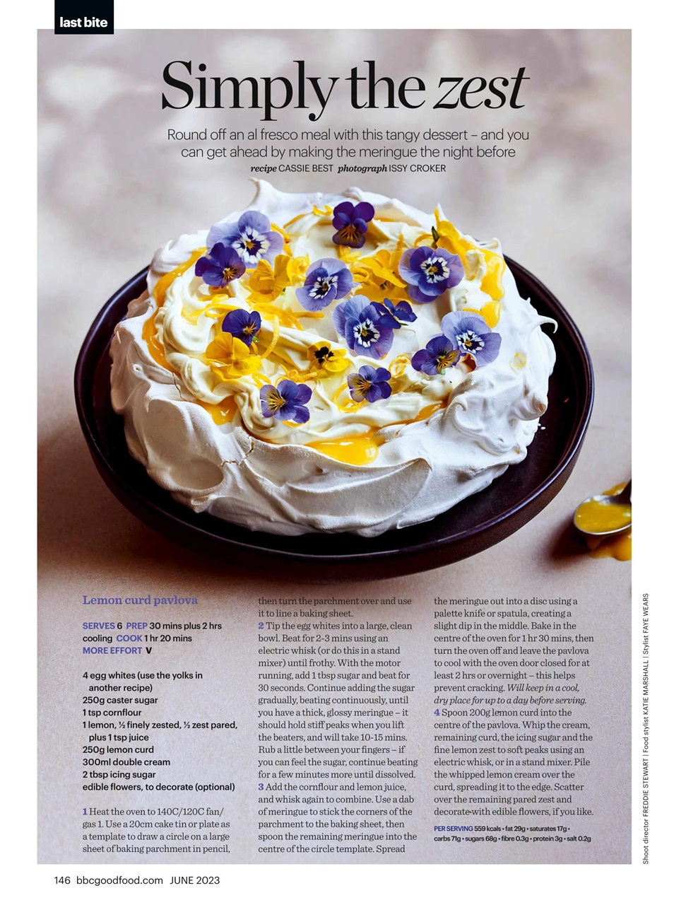 Good Food Magazine Preview Pages