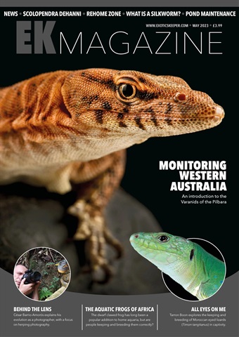 Exotics Keeper issue May 2023