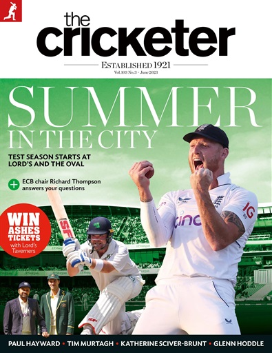 The Cricketer Magazine issue 