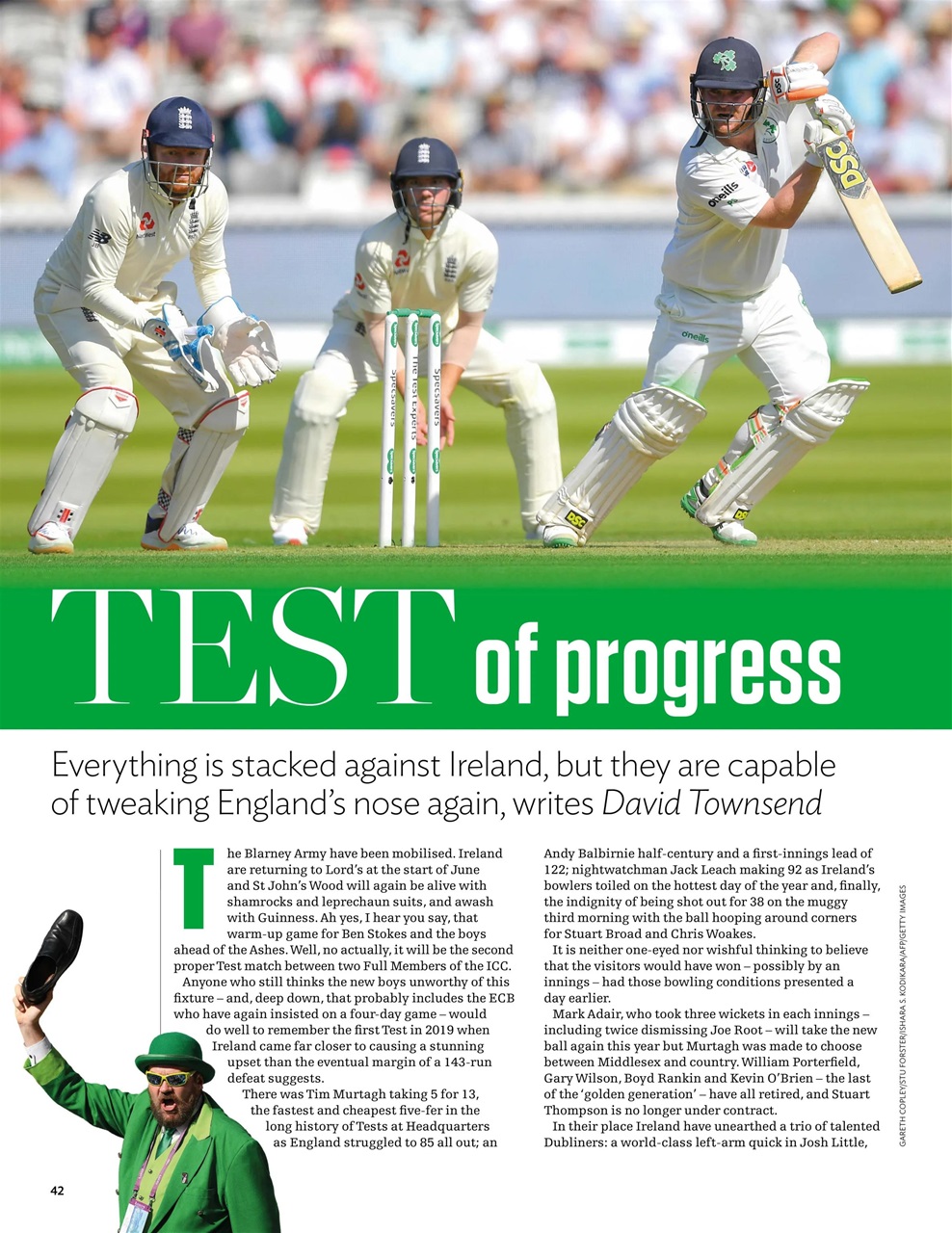 The Cricketer Magazine Preview Pages