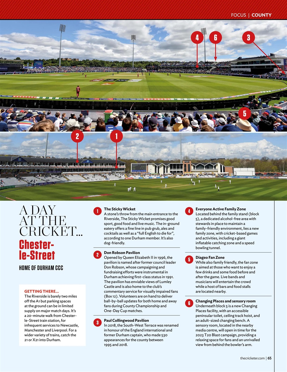 The Cricketer Magazine Preview Pages