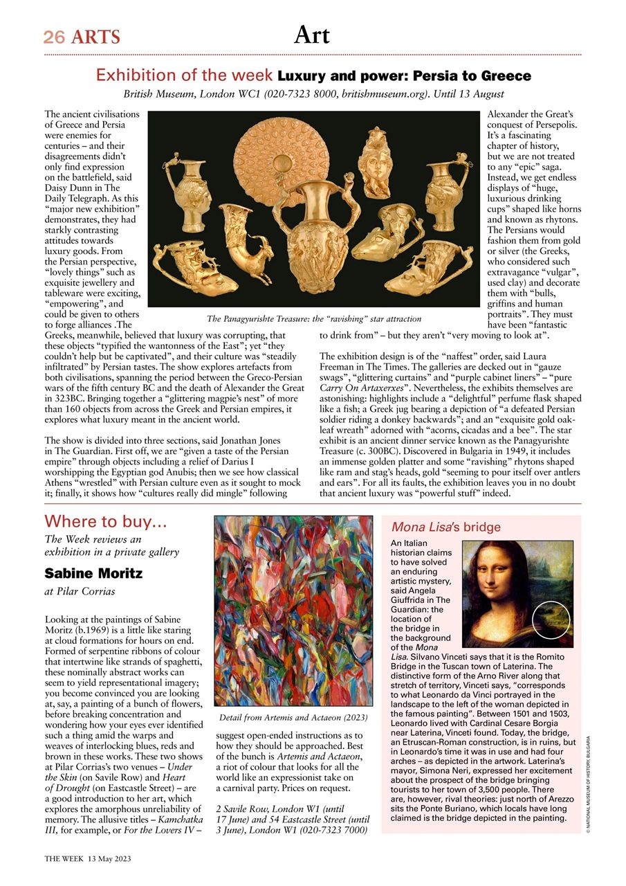 The Week Preview Pages