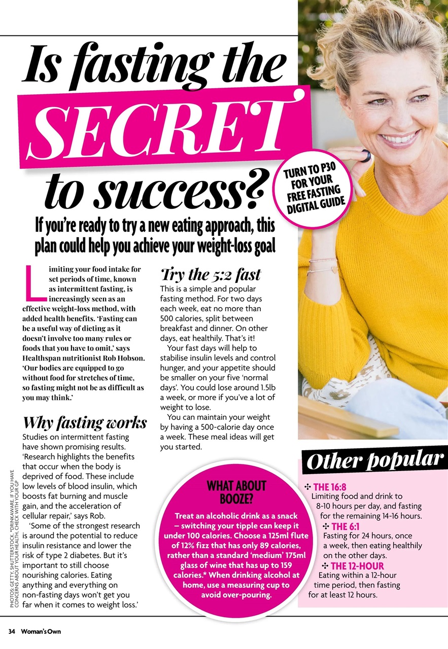 Woman's Own Lifestyle Special Preview Pages